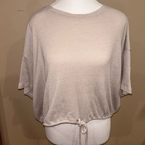 American Eagle Women’s Short Sleeve Cinch Shirt SIZE XL